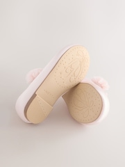 Rosa - Satin Flower Girl Occasion Mary Jane Shoes - Imagem 3 de 5