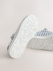 Blue/White Touch Fastening Mary Janes Shoes - Image 5 of 5