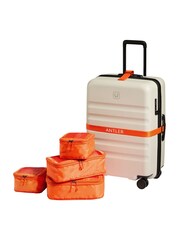 Antler Orange Packing Cubes in Coral - Set of 4 Single Stripe 81CM EXP HC SPIN Cove Blue Discovery Bottle Holder i - Image 6 of 7