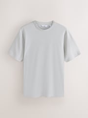 Pink/Grey/Black 3 Pack Short Sleeve Textured T-Shirt - Image 4 of 9