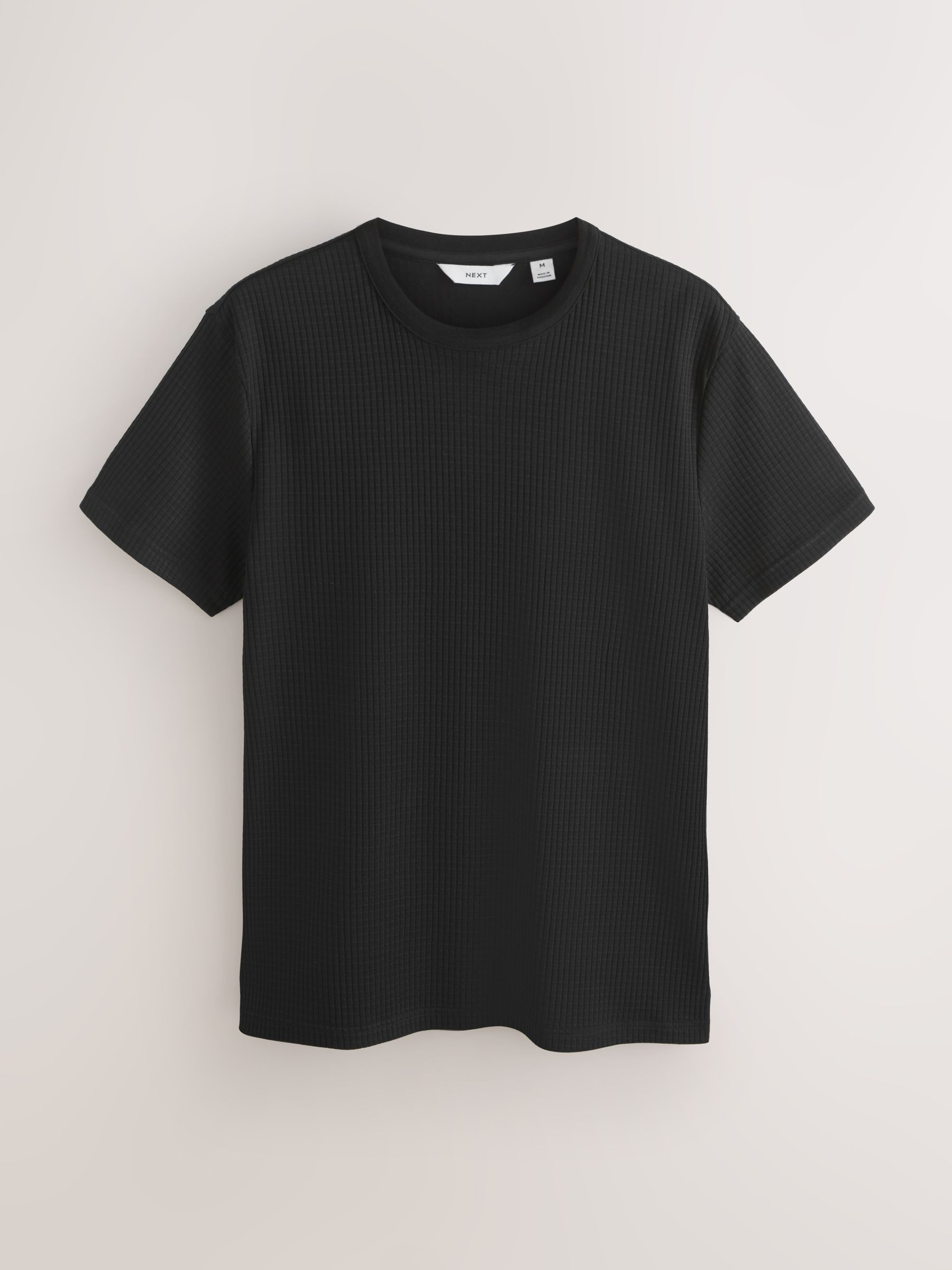 Buy Pink/Grey/Black 3 Pack N.Premium Short Sleeve Textured T-Shirt