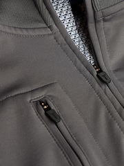 Ted Baker Grey Men's Acee Half Zip Golf Mid Layer - Image 3 of 4