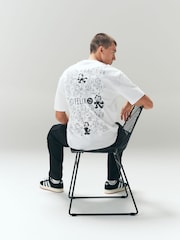 White Felix The Cat Licence T-Shirt - Image 4 of 10