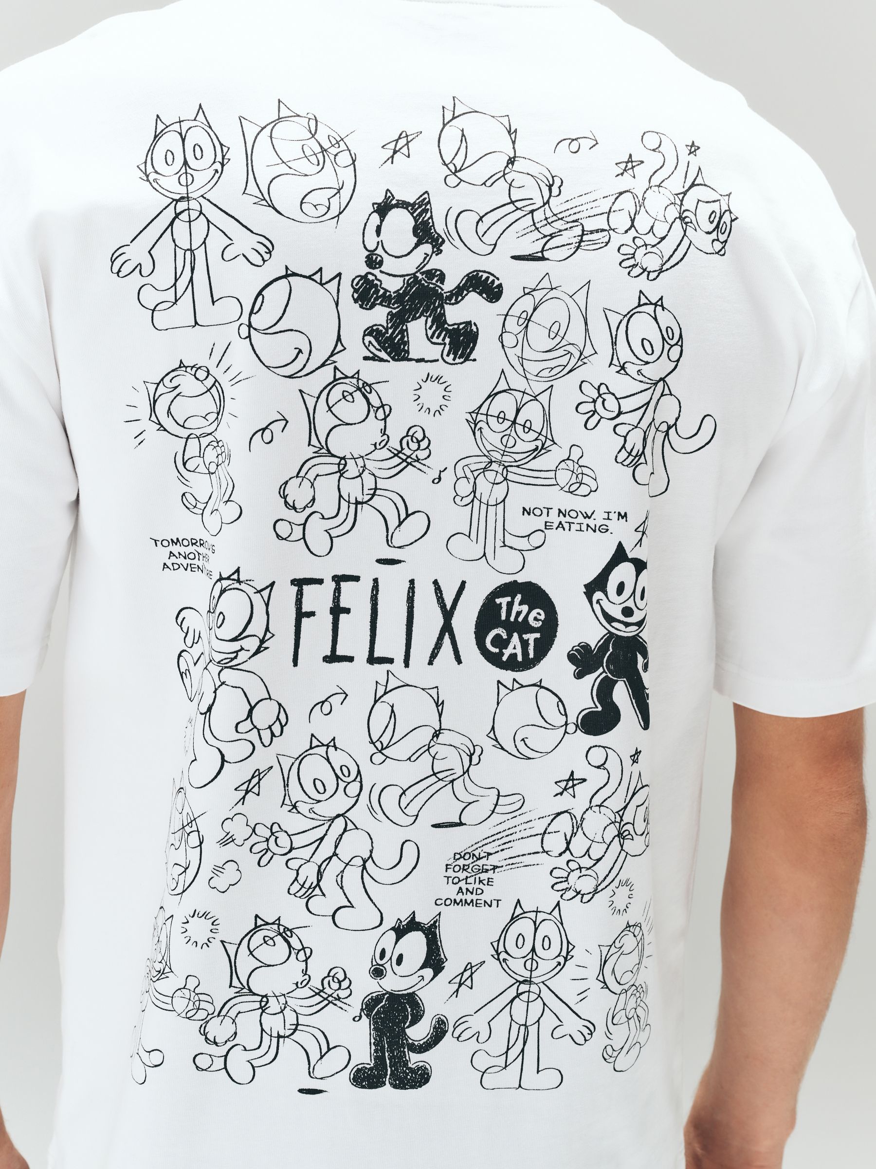 オーラル × Felix the Cat コラボTシャツ ホワイト / Lサイズ 商品詳細ページ | THE ORAL CIGARETTES OFFICIAL SHOP | 【5】THE ORAL