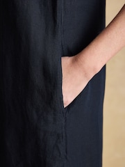 Joules Delphine Navy Blue Shift Dress - Image 5 of 6