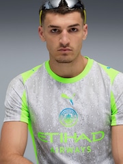 Puma Grey Mens Manchester City 25/26 Third Football Shirt - Image 4 of 7