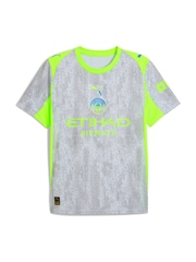 Puma Grey Mens Manchester City 25/26 Third Football Shirt - Image 7 of 7