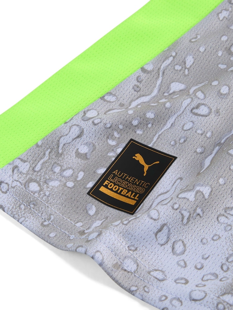 Puma Grey Kids Manchester City 25/26 Third Football Shirt - Image 4 of 4