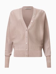 AllSaints Pink Honor V Cardigan - Image 7 of 8