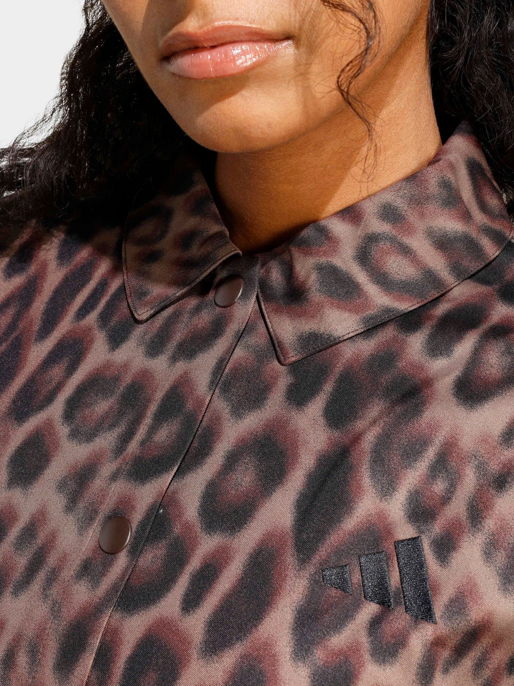 Buy adidas Natural Seasonal Essentials Leopard Print Woven