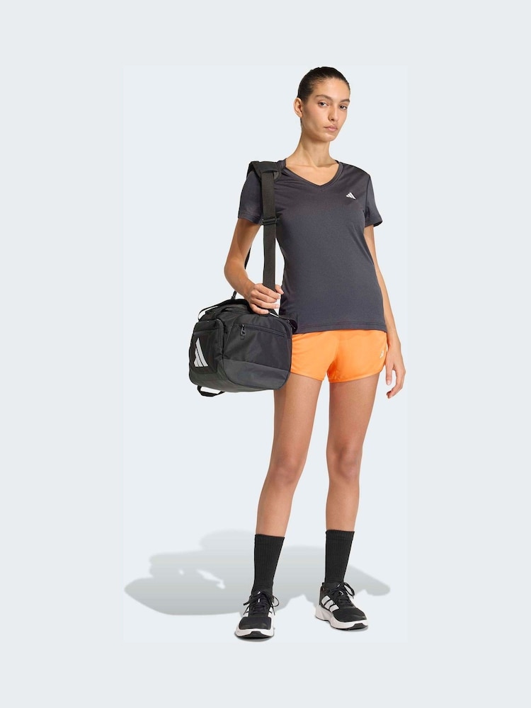 adidas Black Workout Essentials V-Neck T-Shirt - Image 4 of 4