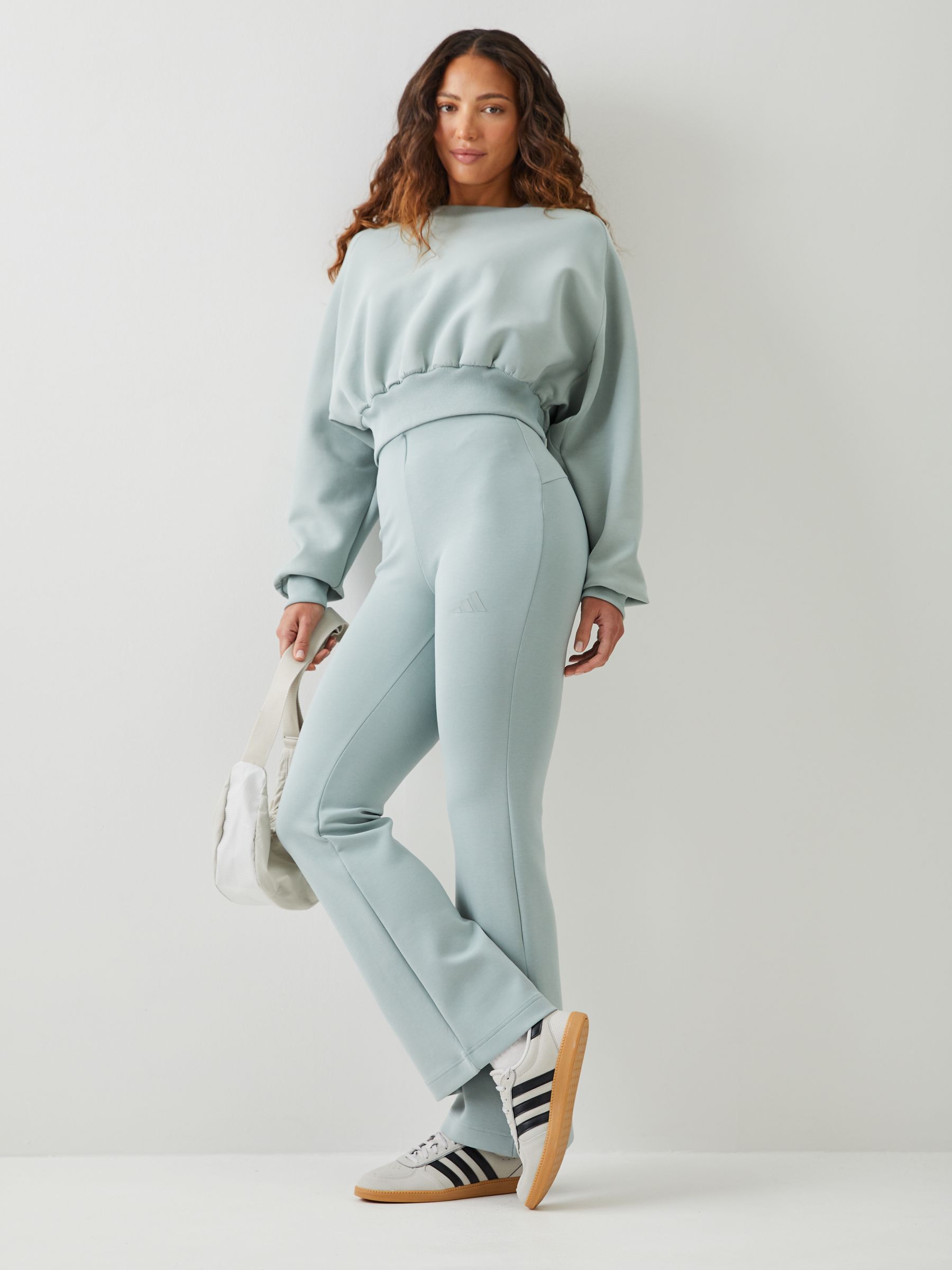 Buy adidas Green Soft Lux Sweatshirt from Next USA