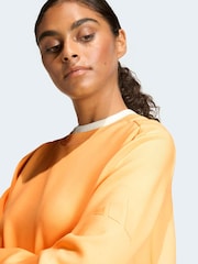 adidas Orange Soft Lux Sweatshirt - Image 4 of 6