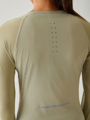 adidas Green adidas adi365 Climacool+ Long Sleeve Top - Image 4 of 4