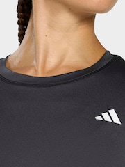adidas Black Workout Essentials Crew Neck T-Shirt - Image 3 of 5