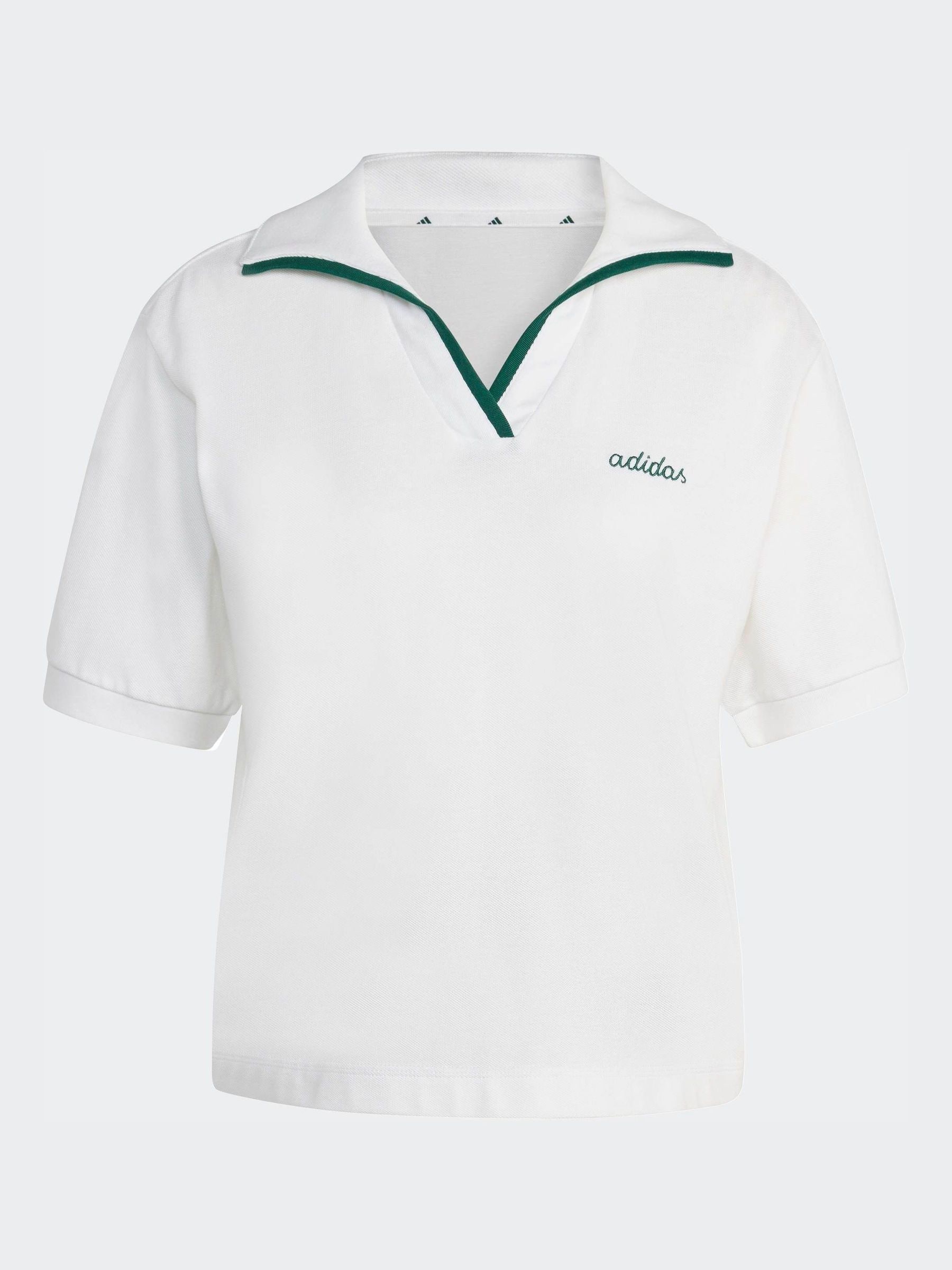 Buy adidas White Seasonal Essentials Colorpop Polo Shirt With