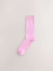 Blue/Green/Purple 8 Pack Embroidered Lasting Fresh Socks - Image 6 of 12