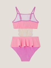Monsoon Purple Seashell Applique Cut Out Swimsuit - Image 2 of 3