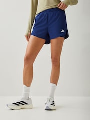 adidas Blue Workout Essentials 2In1 Shorts - Image 1 of 4