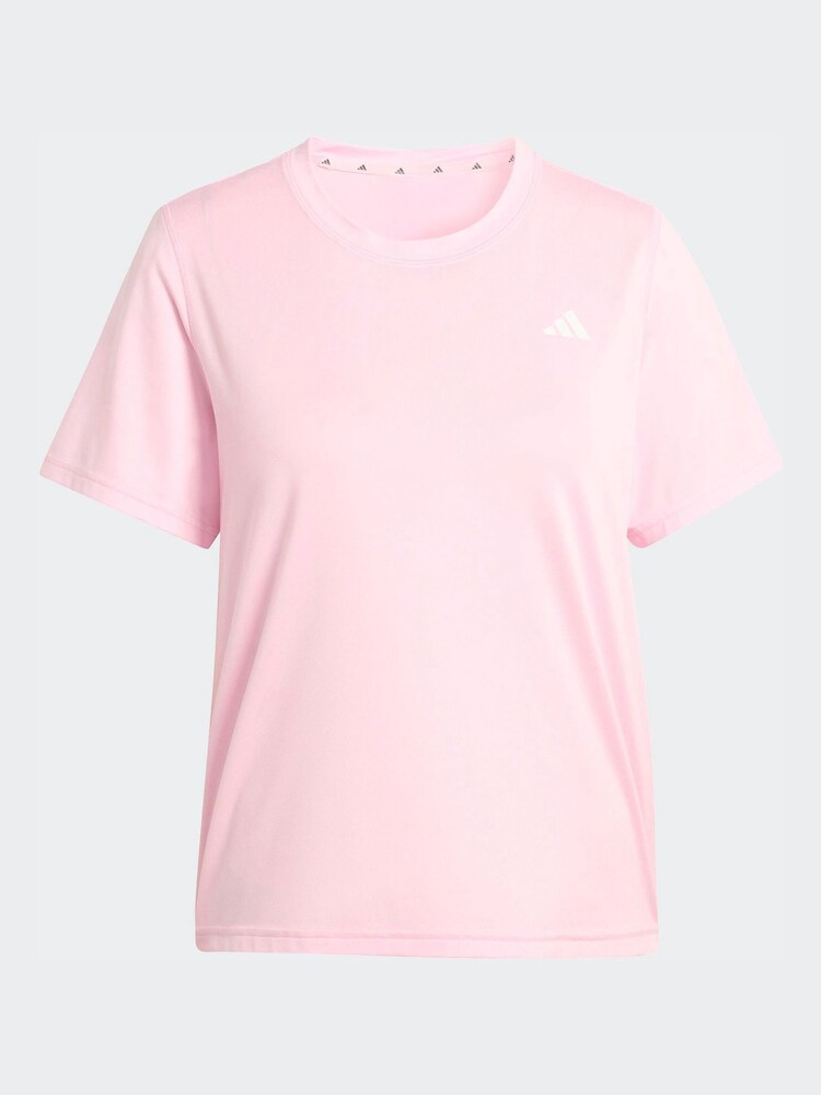 adidas Pink Workout Essentials Crew Neck T-Shirt - Image 6 of 6