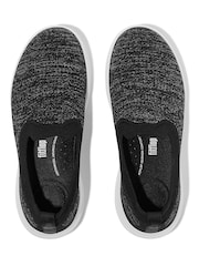 FitFlop Super Q Knit Slip-Ons Black Shoes - Image 4 of 5