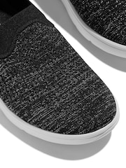 FitFlop Super Q Knit Slip-Ons Black Shoes - Image 5 of 5