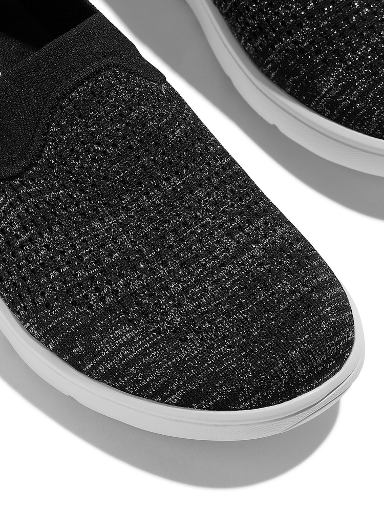FitFlop Super Q Knit Slip-Ons Black Shoes - Image 5 of 5 FitFlop Super Q Knit Slip-Ons Black Shoes - Image 5 of 5