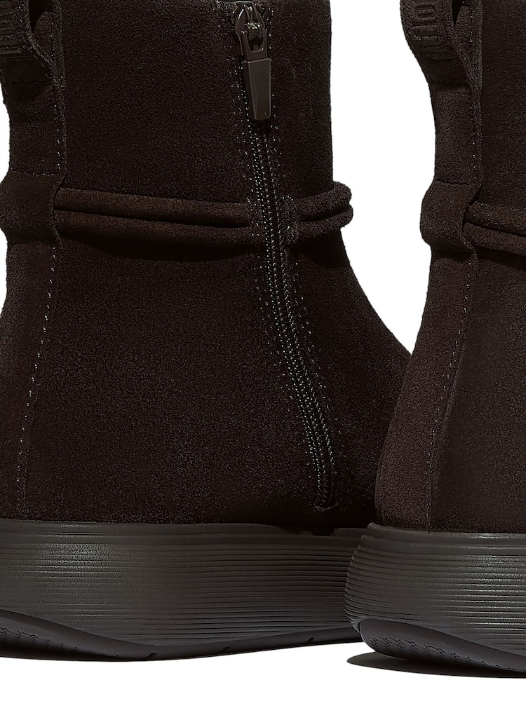 FitFlop Tassel Suede Short Brown Boots - Imagem 4 de 4