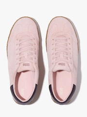 FitFlop Pink Rally T-Toe Suede Crepe Sneakers - صورة 3 من 7