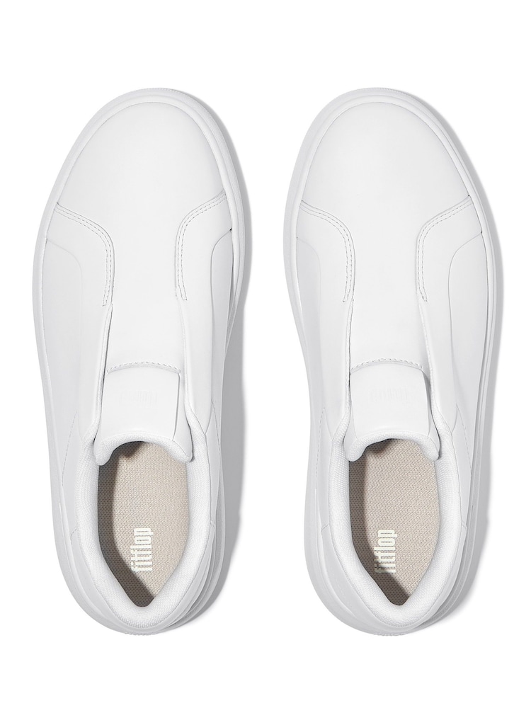 Buy FitFlop RTG Leather Laceless White Sneakers from Next Israel