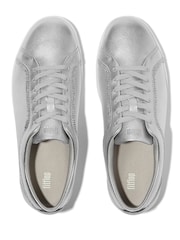 FitFlop Rally Crystal Trim Leather Sneakers - Image 1 of 4