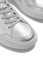 FitFlop Silver RTG Leather Sneakers - Image 5 of 5