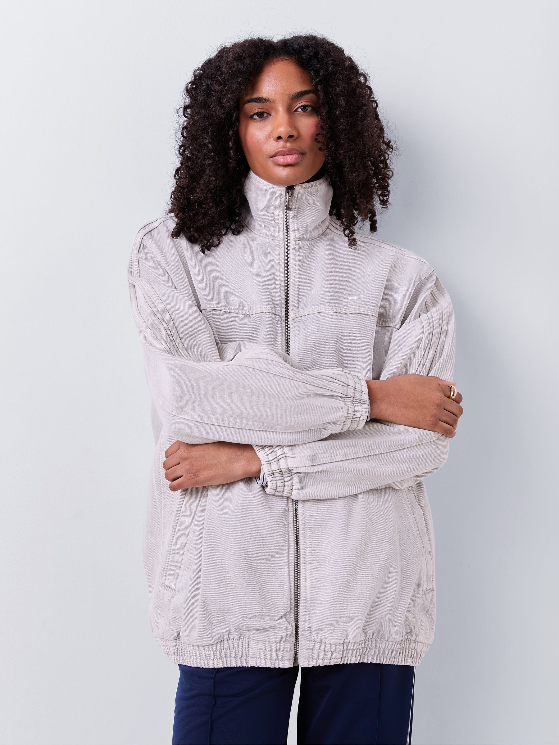 【diesel】AW23 T-Mercury トップス Buy adidas Originals Grey Firebird Adilenium Track Denim Top from
