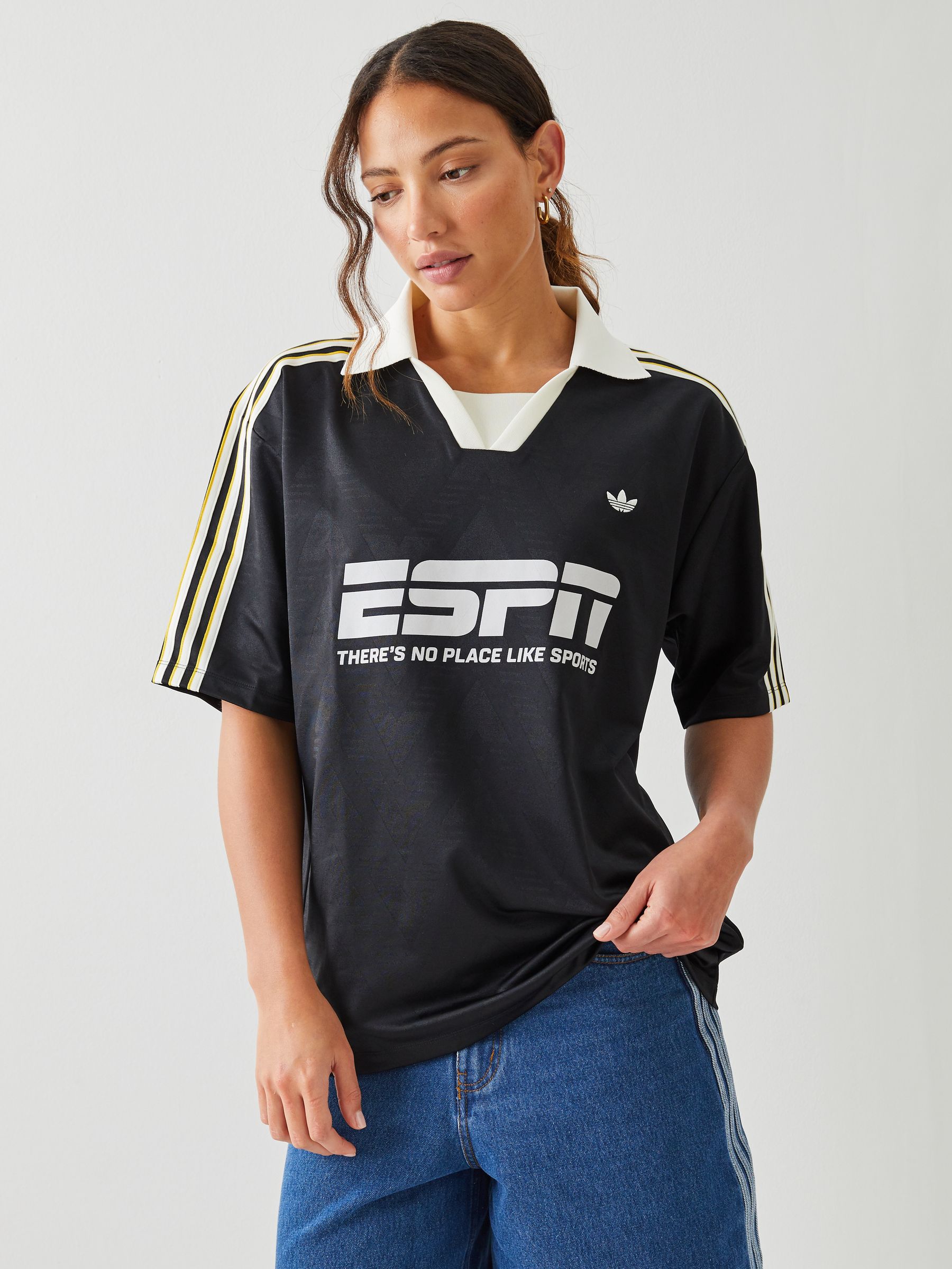 Buy adidas Originals Black Football Jersey from Next USA