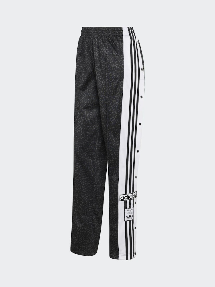 adidas Originals Black All Over Animal Print Adibreak Trousers - Image 5 of 5