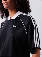 adidas Originals Black 3-Stripes Jaquard T-Shirt - Image 4 of 5