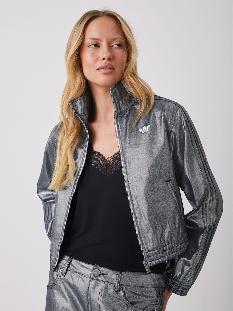 adidas Originals Firebird Denim Track Top - Obraz 1 z 5