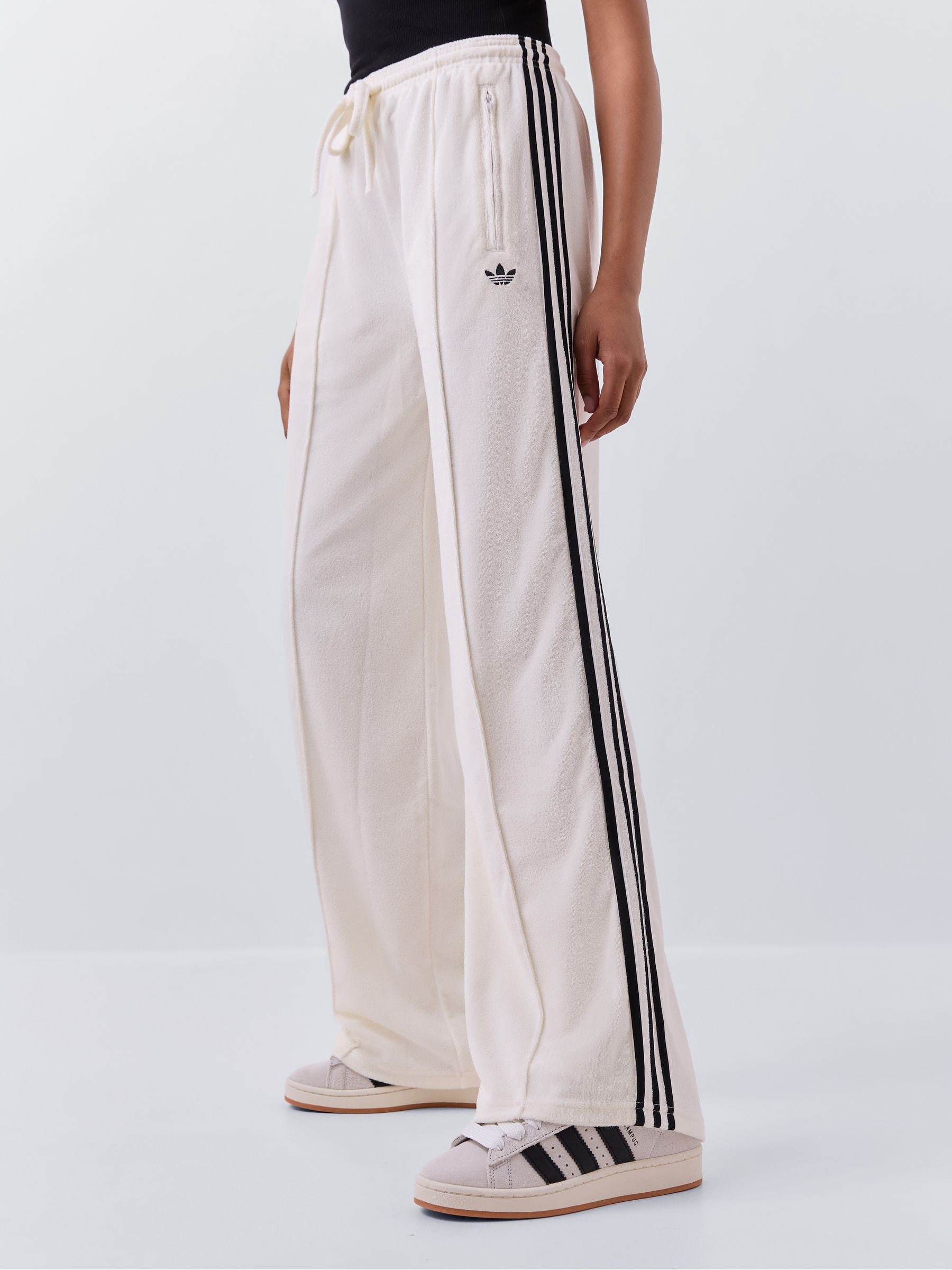 Buy adidas originals White Terry Towel Firebird Pants from Next USA