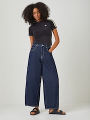 adidas Originals Black Terry Towel Cali T-Shirt - Image 2 of 5