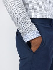 Ted Baker Tailoring  Diamond Slim White Shirt - Image 4 of 4