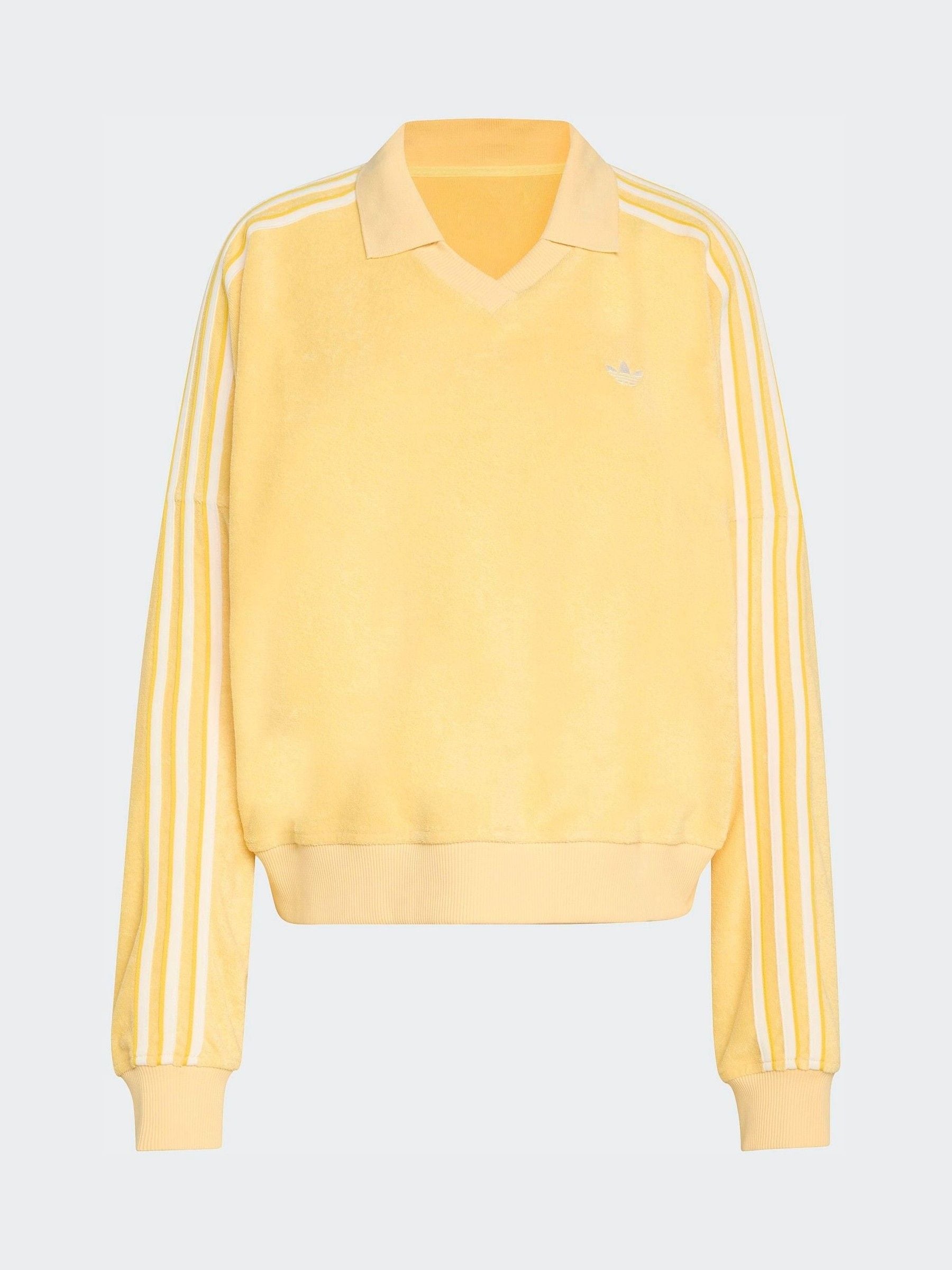 Buy adidas originals Yellow Towel V-Neck Top from Next USA