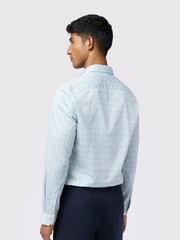 Ted Baker Tailoring Blue Bee Floral Print Shirt - Image 2 of 4