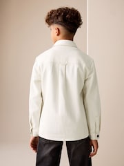 Ecru Canvas Overshirt (3-16yrs) - Image 2 of 7