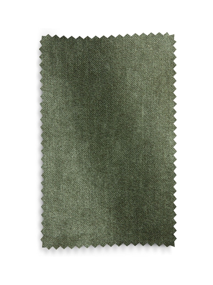 Relaxed Chenille Forest Green Hensley Wooden Accent Chair - Image 10 of 10 Relaxed Chenille Forest Green Hensley Wooden Accent Chair - Image 10 of 10