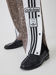 adidas Originals Brown All Over Animal Print Adibreak Trousers - Image 12 of 13