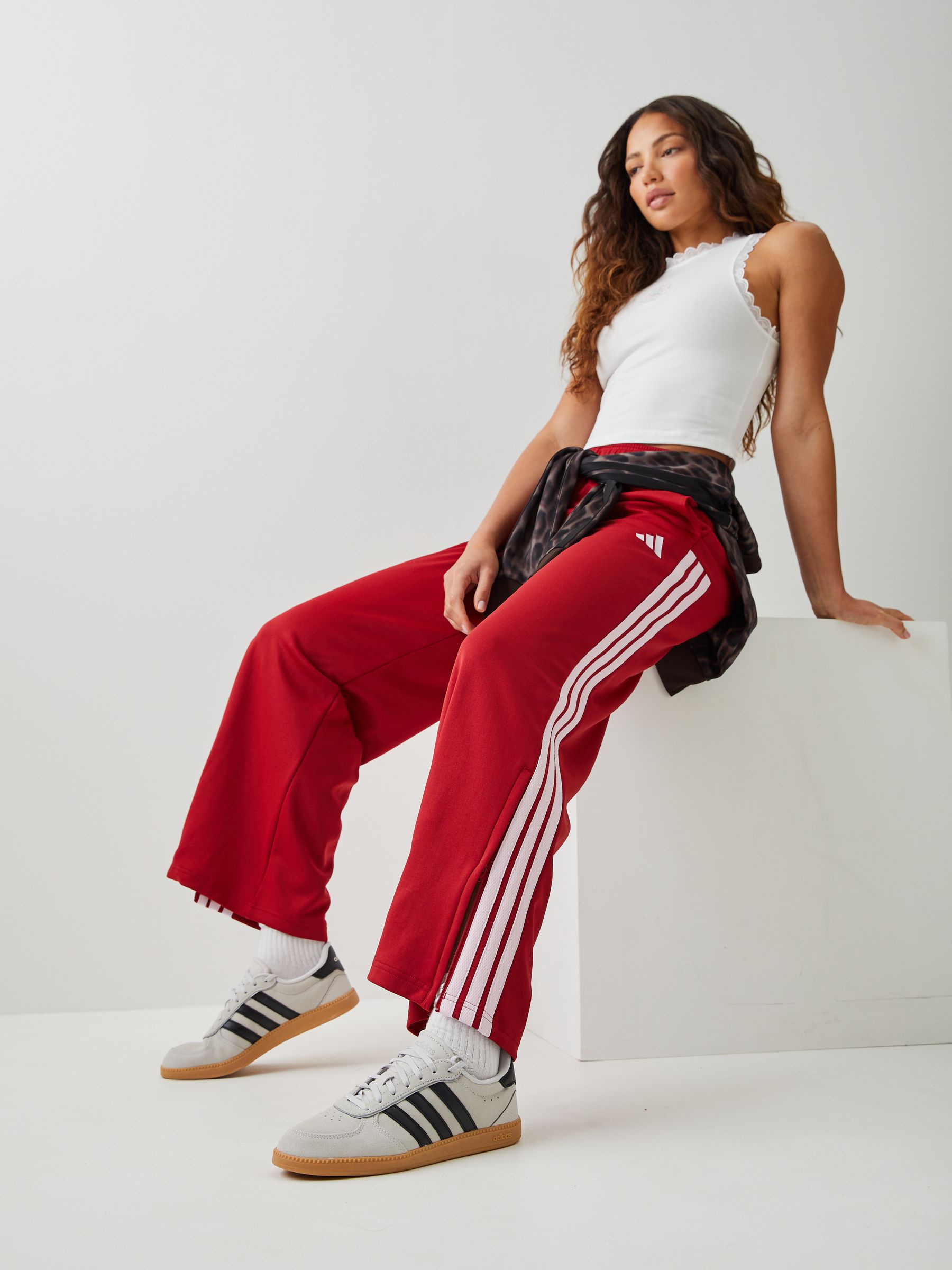Buy adidas Red House Of Tiro Wide Leg Trousers from Next USA