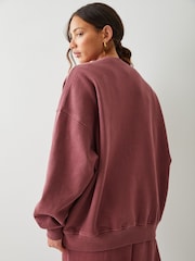 წითელი - adidas Originals Essential Linear Sweatshirt - სურათი 2 4-დან