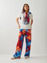 adidas Blue Adidas X Farm Rio House Of Tiro Track Pants - Image 2 of 4