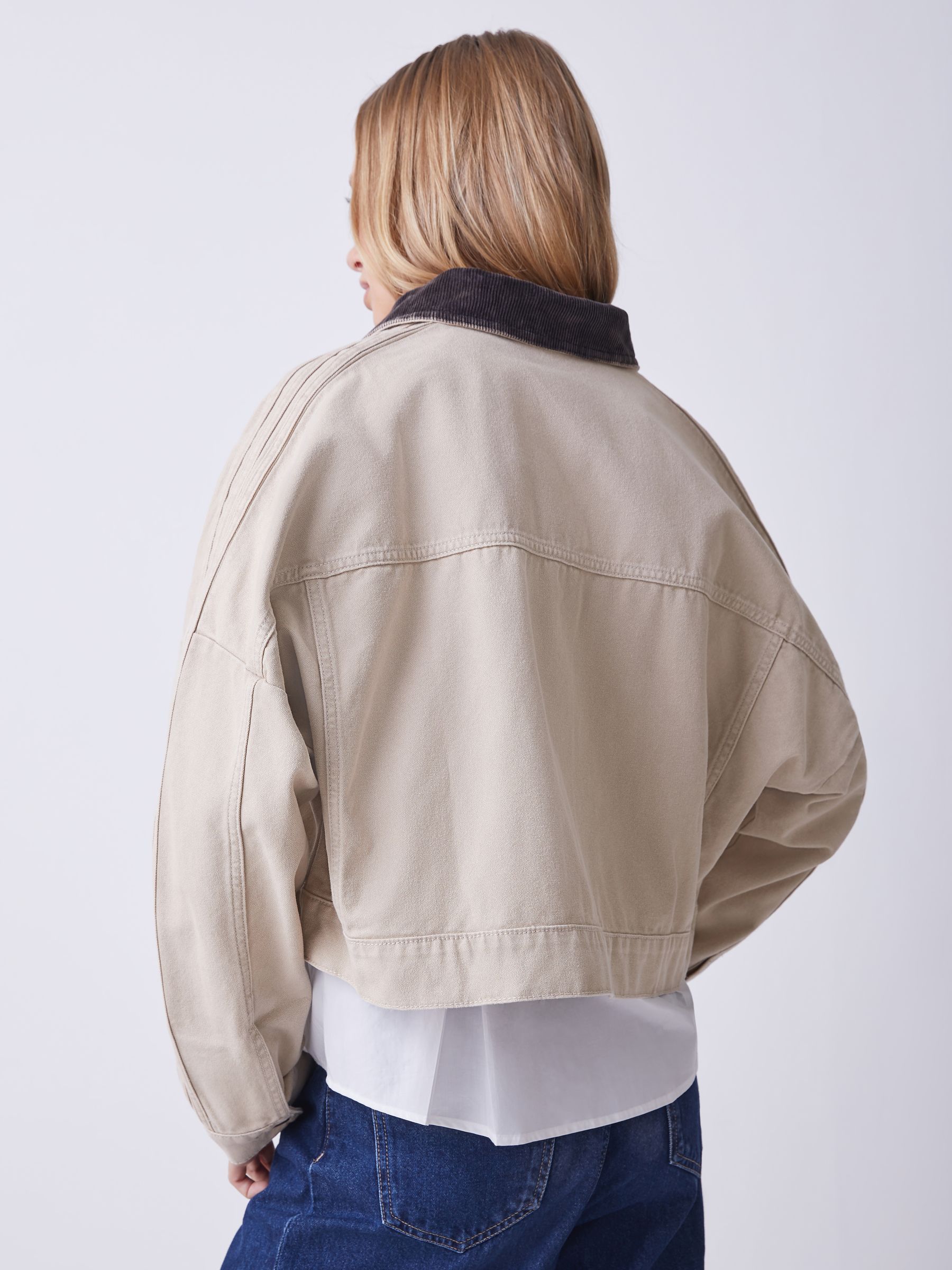 Buy adidas Originals Brown Canvas Track Top from Next Romania