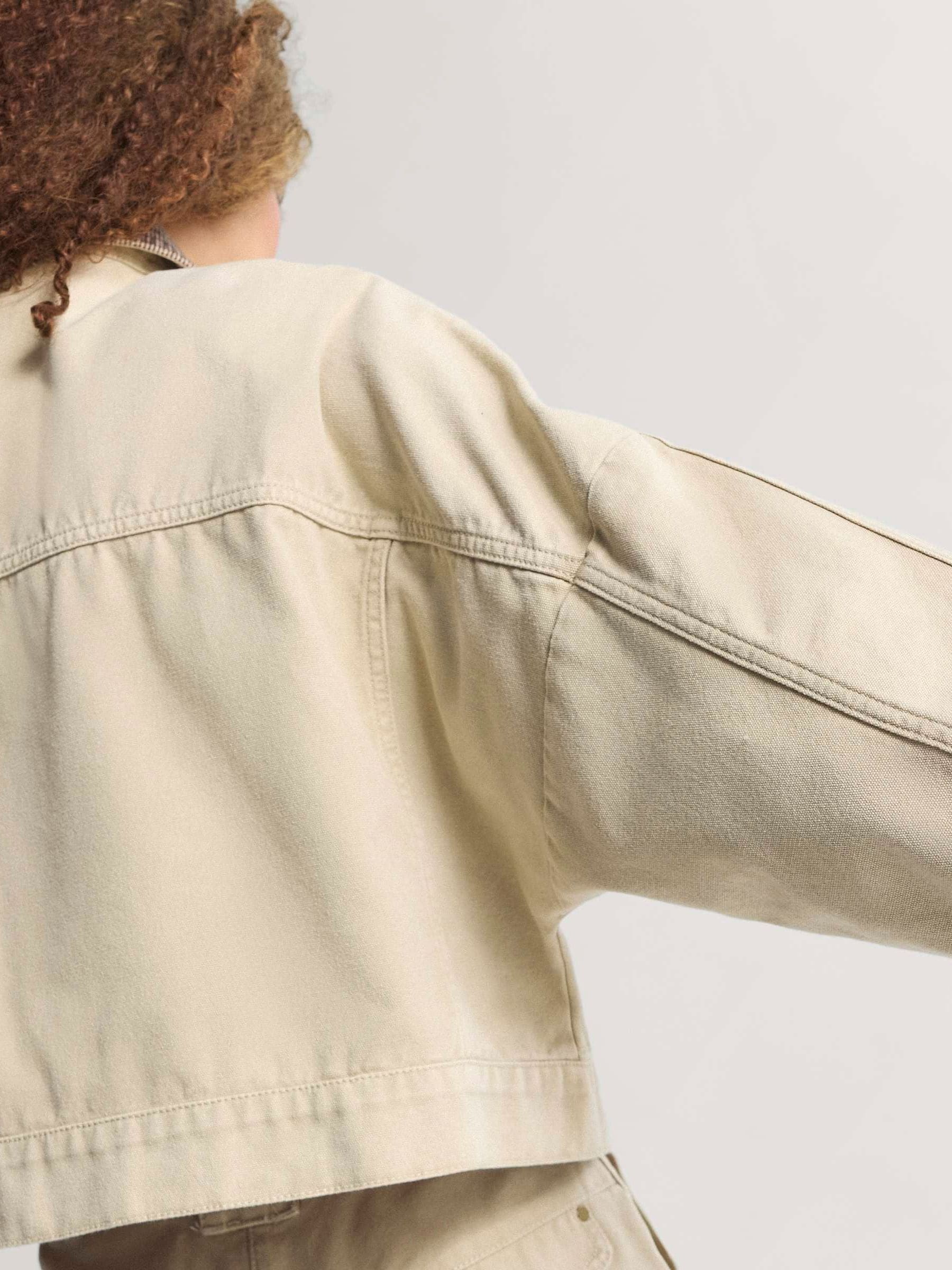 Buy adidas Originals Brown Canvas Track Top from Next Romania